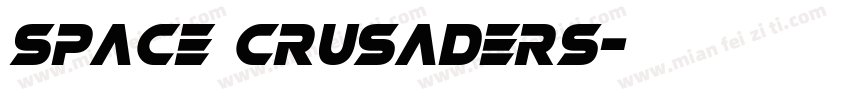 Space Crusaders字体转换